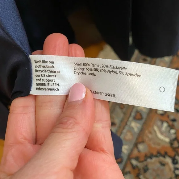 Eileen Fisher Women's Jacket & Coat Trench Coat - Picture 8 of 12